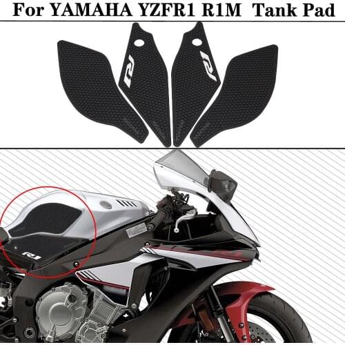 Motorcycle Fuel Tank Pad Non-slip Tank Pad Fuel Tank Stickers For Yamaha YZF R1 R1M YZFR1 2020 - 2021 Knee Grip pad