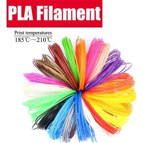 LIHUACHEN 3d pen filament PLA 1.75mm 20/30Colors 3D Printer Filament Materials For 3D Printing Pen 10 Colors 3D Printer Material