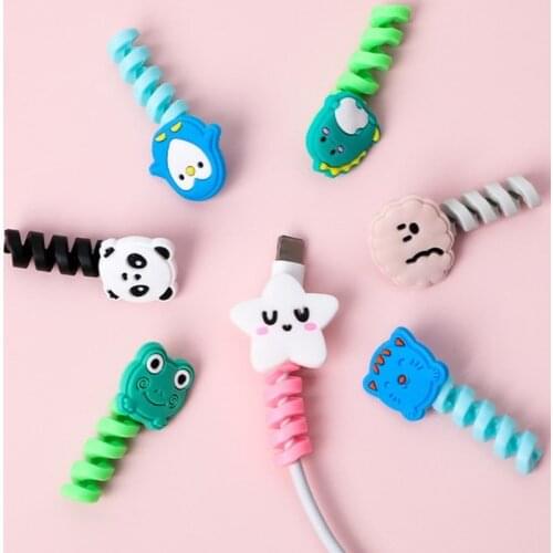 New Cable Protector Cute Cover Protect Case USB Charger Cable Cellphone Organizador Cables Management for Cable Protector