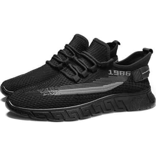 Work spring mesh trainers black mens Sneakers masculino sneaker sneakers lightweight man shoe on comfort sale para fashion men