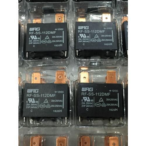 Free shipping 100% new and original WRG relay 50pcs/lot RF-SS-112DMF 12VDC 25A 250VAC 4pin
