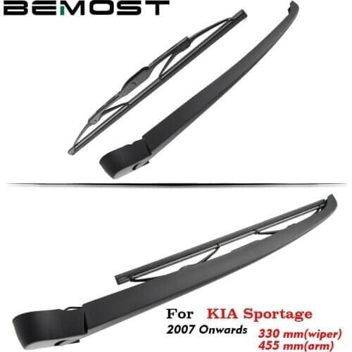 BEMOST Auto Car Rear Windscreen Windshield Wiper Blade Arm Soft Natural Rubber For Kia Sportage 330mm Hatchback 2007 To 2018