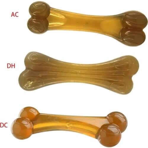 Nylon Dog Chew Toys Aggressive For Teeth Cleaning Large Breed Beef Flavor Ultra Tough Bone