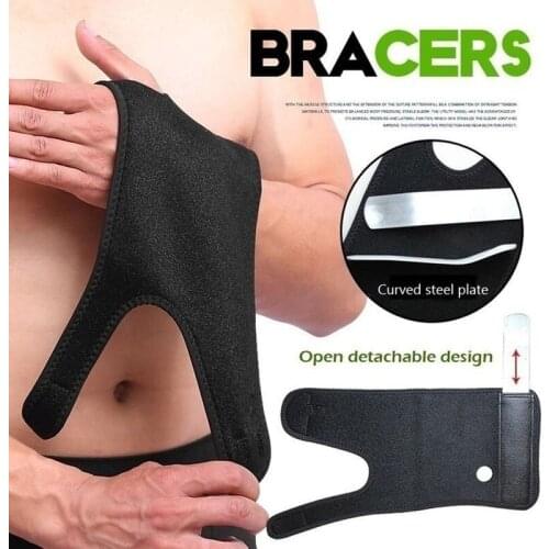 1pcs Wrist Support Brace Sports Splint Spra Cuffs Left/Right Hand Arthritis Band Belt Carpal Tunnel Hands Support Strap