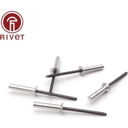20pcs M3*6/7/8/9/10/12 DIN 15974 Aluminum Countersunk Head Closed End Blind Rivet Sealed Blind Rivet Water Air Tightness Rivets