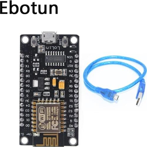 ESP-12 Micro USB ESP8266 CH340 G NodeMcu V3 Wireless WiFi Module Connector Development Board Repalce CP2102 with cable