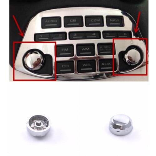 Motorcycle function key decoration is suitable for gold wing Honda GL1800 gl1800 2001-2011 silver-plated decoration key