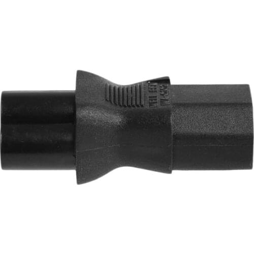 IEC 320 3-Pin C13 Female To C6 Male Cloverleaf Plug AC Power Adapter Converter