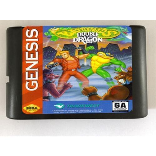 Battletoads And Double Dragon The Ultimate Team Game Cartridge Newest 16 bit Game Card For Sega Mega Drive / Genesis System