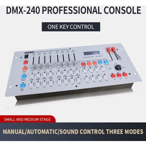 WUZSTA 240 DMX Console Bar DJ Controller is Suitable for Moving Head Light Par Light Series Stage Lighting Equipment