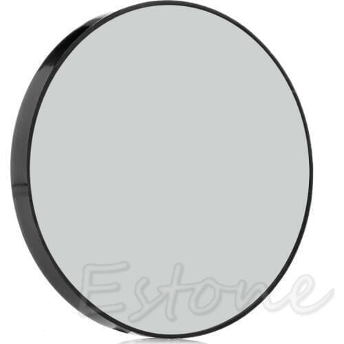 10 X Trisonic Makeup Magnifier Mirror Shaving Cosmetic Care Magnifying Lady Women Beauty Glass Round Small Portable Mirror New