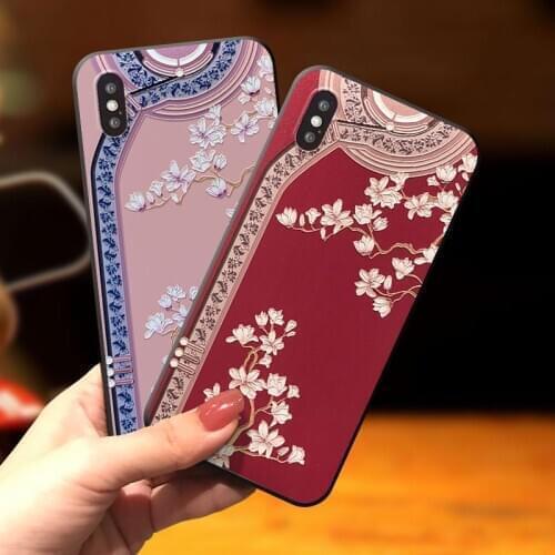 Matte Phone Case For Samsung S10e S8 S9 S10 S20 Ultra Plus Note 8 9 10 Plus 3D Emboss Soft Silicon Back Covers Capa Coque