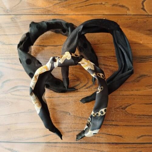 2021 New arrival brand hair bands for women black comfortable headband fashion solid hair hoops bundle for girls