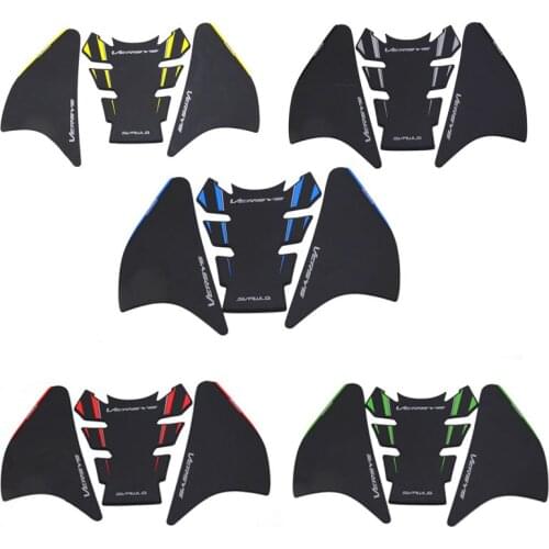Motorcycle Anti slip Tank Pad Side Gas Knee Grip Pads Protector Stickers For Kawasaki Versys 1000
