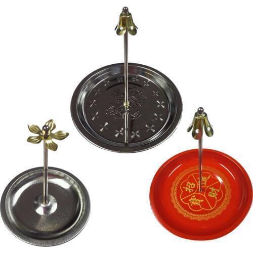 Adjustable Incense Holder Burner Plate For Sandal Spiral Coil