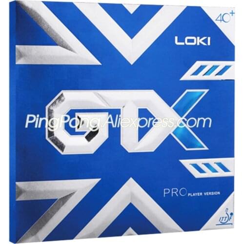 LOKI GTX PRO Table Tennis Rubber (Sticky Offensive with Large Pore Sponge) Original WANG HAO LOKI GTX Ping Pong Sponge