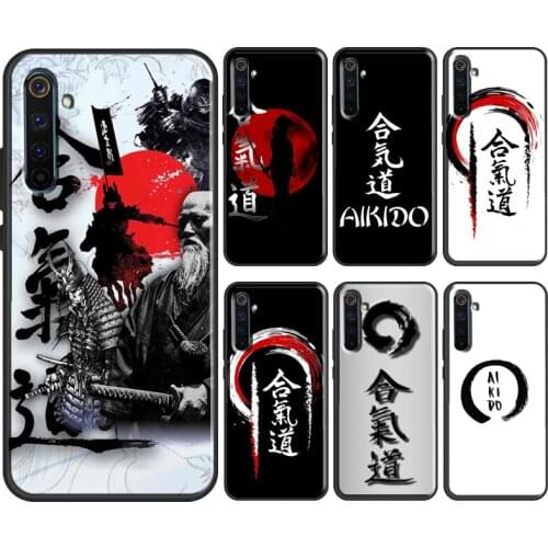 Aikido Japanese Martial For OnePlus 9 Pro 8 7T 8T Nord Case For OPPO Realme 8 Pro X2 6 7 Pro GT Neo C3 C21 Cover