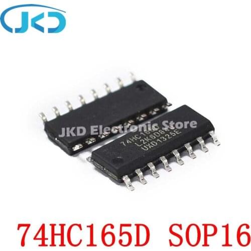 10pcs 74HC165DR 74HC165D 74HC165 SOP-16 New IC