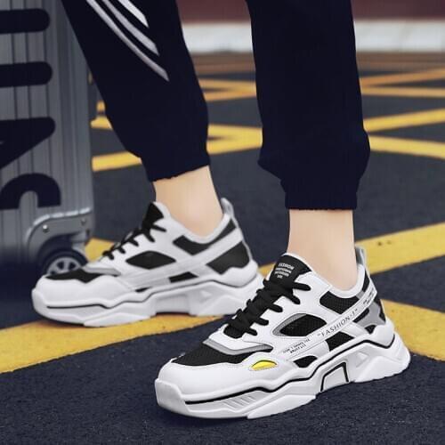 2020 Fashion Sneakers Brand New Running Shoes Cushioning Jogging Sneakers Breathable Male Travel Breathable Mesh