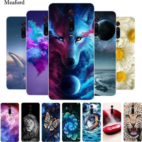 For Xiaomi Mi 9T Case Mi9T Bumper Silicone TPU Soft Phone Cover For Xiaomi Mi 9T Pro Cases Cartoon fundas Mi9TPro 9 T Pro