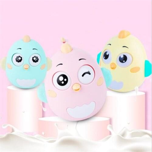 Baby Newborn Toys Nodding Tumbler Toys For Kid Ring Bell Cute Roly-poly Educational Rattle Baby Development Toys