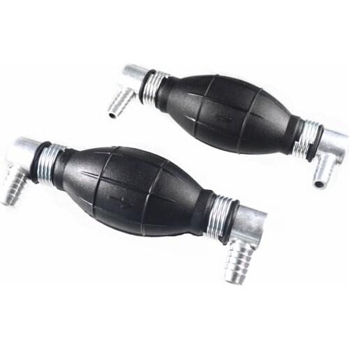 For Cars Ship Boat Marine Fuel Bulb Hand Primer-Both elbow ID10 priming pump