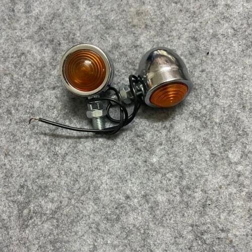 Matte Black smoke Motorcycle Bullet Turn signal Indicator light Bulb Fits For Harley Victory Yamaha Honda Suzuki Indian Custom