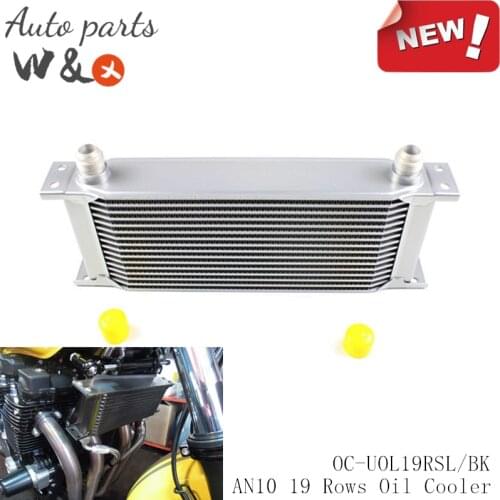 Oil Cooler 19 Rows AN10 19 Row T6061 Aluminum Engine Gearbox Oil Radiator Oil Cooler