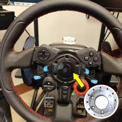 For Logitech G29 27 923 Modified 13/14 inch Wheel Steering Modification Transfer DIY Plate Parts Wheel 70mm Adapter S5S0