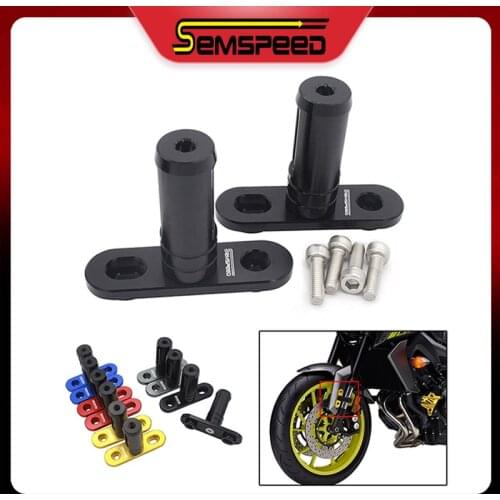 Motorcycle LED Headlight Fog Light Bracket Front Fender Light Holder Spotlight For Yamaha MT-09 Tracer 900/GT FZ-09 XSR900