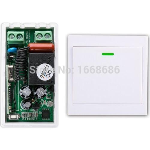 New digital Remote Control Switch AC220V Receiver +Wall Transmitter Wireless Power Switch 315MHZ Radio Controlled Switch Relay