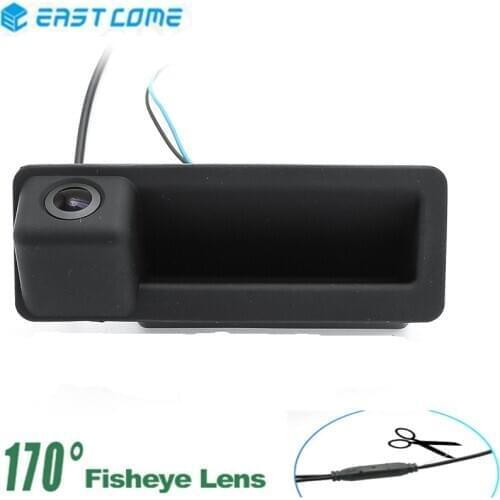 170 Degree Fisheye Lens MCCD 1080P Trunk Handle Reverse Car Rear View Camera For BMW 3 Series 5 Series X5 X6 E46 E39 Car Camera