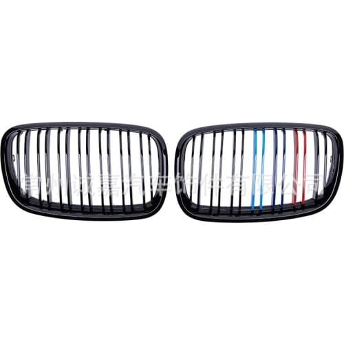 Suitable for X5x6e70 Bmw / E71 Refitting Mantianxing Zhongwang 08-13 Double Line Three Color Air Intake Grille
