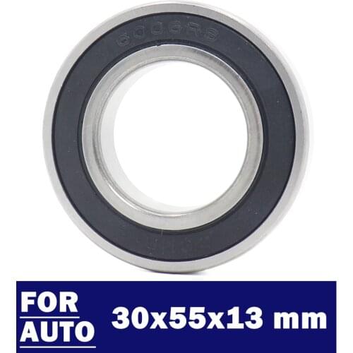 FUSHIPRO 6006RS Bearing ABEC-3 ( 2 PCS) 30*55*13mm Deep Groove Ball Bearings Parts For Cycling Bicycle