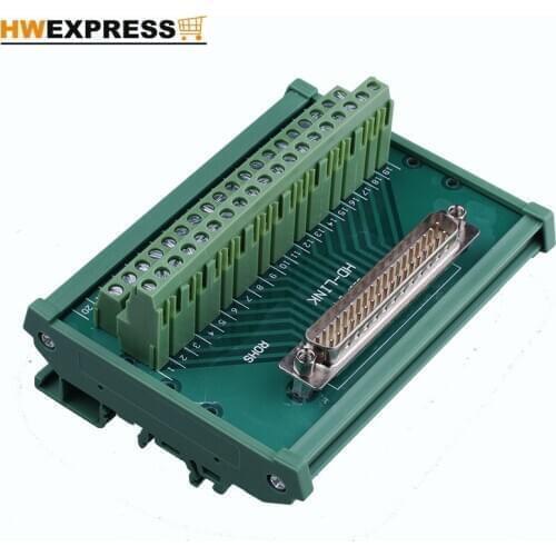 Compatible DB37 ADAM-3937 hole terminal board wiring module 37 core male and female optional relay terminal table