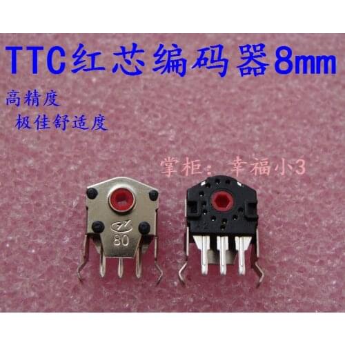 1pc TTC Mouse Encoder Can Replace Deathadder 2013 Krait 2013 Comfortable Feel Long Lifetime 8mm Height Red Core