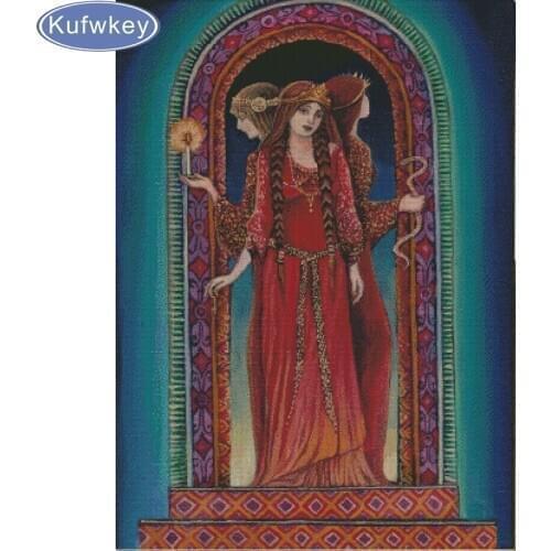 Woman of the Crossroads diy diamond painting mosaic 5d cross stitch full square diamond embroidery home decor Witch Goddess