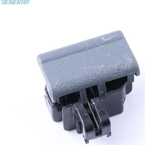 Benekar Glove Box Lid Cover Lock Hole Handle Gray for Toyota Hiace 1992-2004