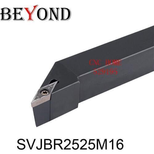 External Wood Lathe Turning Tool Holder Set SVJBR 25mm Tungsten Carbide Insert VBMT bar CNC Machine SVJBR2525M16 OYYU VBMT160404