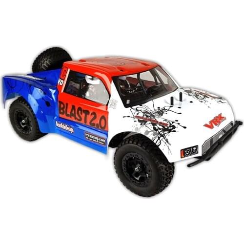 VRX Racing RH1009 DT5 Two Speed SC 1/10 Scale 4WD Nitro Powered Short course Truck, FC.18 Engine, High Speed nitro Engine rc car