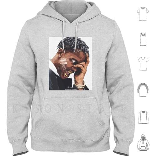 Rapper Travis Paint Hoodies Long Sleeve Travis Rap Rnb Music Usa Cover Album Jack Stormy Cactus