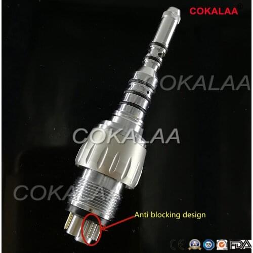 Kavo Multiflex Led Coupler 6 holes Quick Coupling Coupler Adaptor Fit Kavo Dental high speed Handpiece