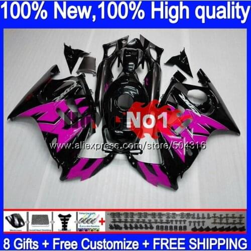 Body+Tank For HONDA CBR600 F2 FS 1991 1992 1993 1994 1MC.288 CBR 600F2 600 F2 CBR600FS CBR600F2 91 92 93 94 Fairing Pink black