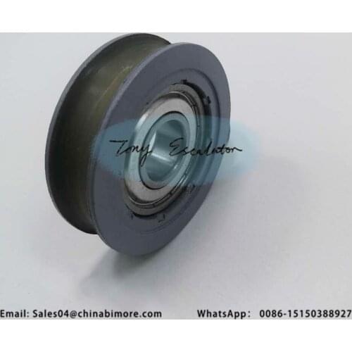 Elevator 71mm Door rope roller 71x20*6204 for eshine SJEC mitsubishi hanger uppper ROLLER