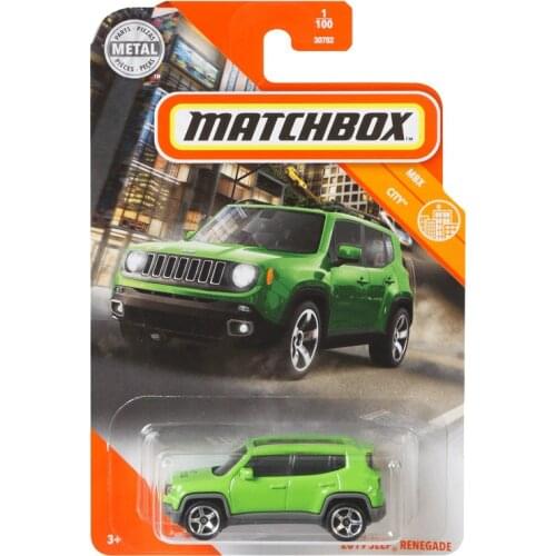 2020 Matchbox Cars 2019 JEEP RENEGADE 1/64 Metal Diecast Collection Alloy Model Car Toys
