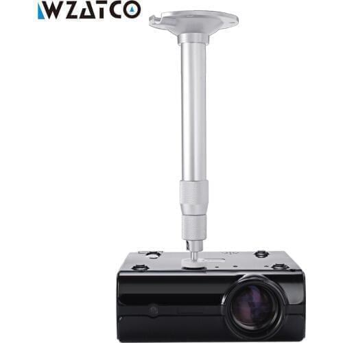 WZATCO Projector Brackets Wall Ceiling Mount 360 degrees Adjustable Bracket Hanger Ceiling Mount For WZATCO Projector