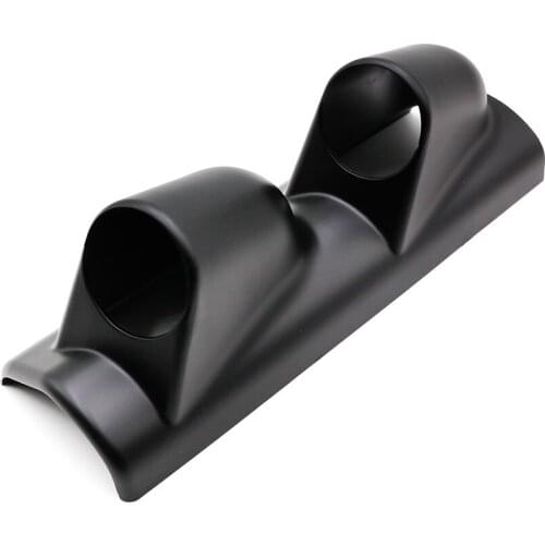 Gauge pod 2"(52mm) black A Pillar Pod 2 Hole car Gauge Holder Pod For Left Drivers Side/ gauge pilliar