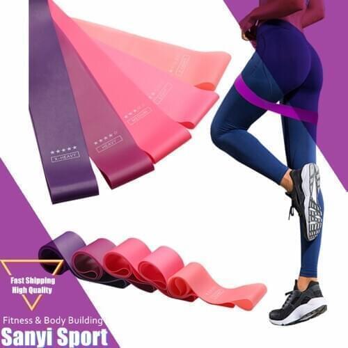 Yoga Crossfit Resistance Bands 5 Level Rubber Training Pull Rope For Sports Pilates Expander Fitness Gum Gym Workout Equipment