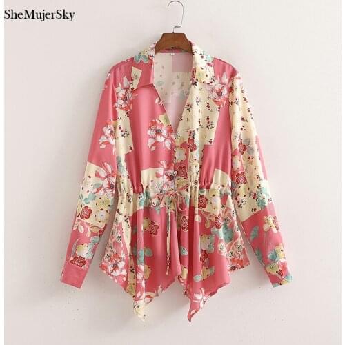 SHEMUJERSKY Pink Blouses