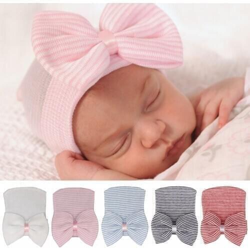 SIRENXI Turban Hats For Babies